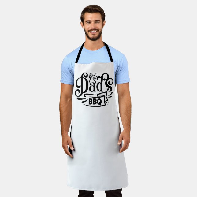 Tablier Haven du Maître du Grill : BBQ Apron de papa (Porté)