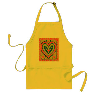 Tablier Heart Design Apron
