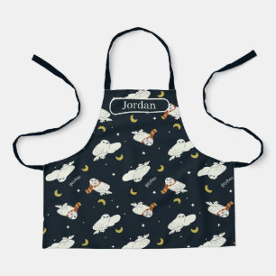 Tablier Hedwig Motif Clair de Lune