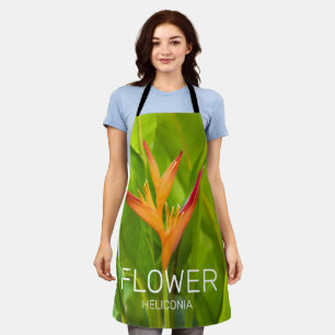 Tablier Heliconia Fleurs Plante Botanique Jardin Design