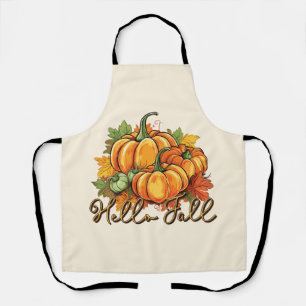 Tablier Hello Fall - Cosy Citrouille Patch