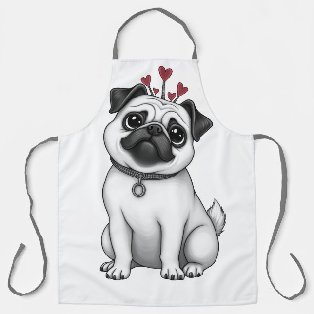 TABLIER HEUREUSE SAINTE-VALENTIN ! (Recto)