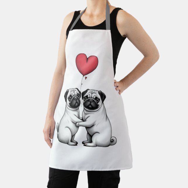 TABLIER HEUREUSE SAINTE-VALENTIN ! (Insitu)