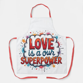 TABLIER HEUREUSE SAINTE-VALENTIN !