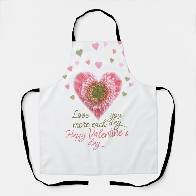 Tablier Heureuse Sainte-Valentin (Recto)
