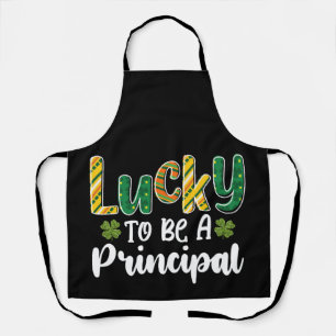 Tablier Heureux d'être une école principale St Patrick's D