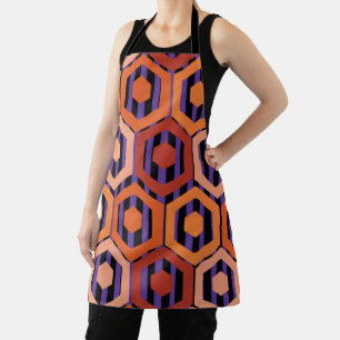 Tablier Hexagons d'Halloween