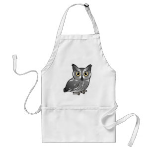 Tablier Hibou de cri strident occidental