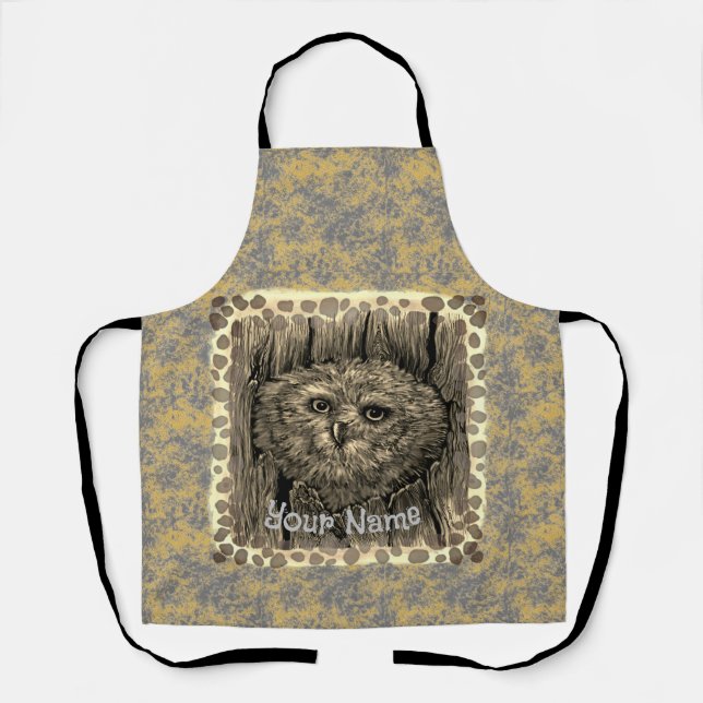 Tablier Hibou Peeper  (Recto)