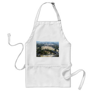 Tablier Himeji, Japon (Vue du château haut)