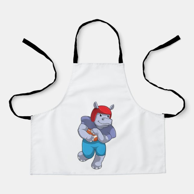 Tablier Hippo à Football Sports (Recto)