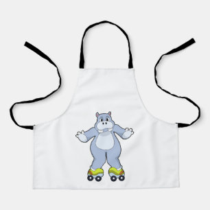 Tablier Hippo avec patins à rouleaux
