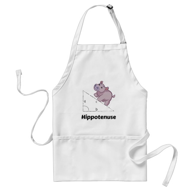 Tablier Hippotenuse Math drôle (Devant)