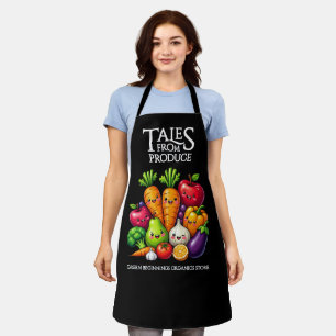 Tablier Histoires de fruits et légumes amusants de l'épice