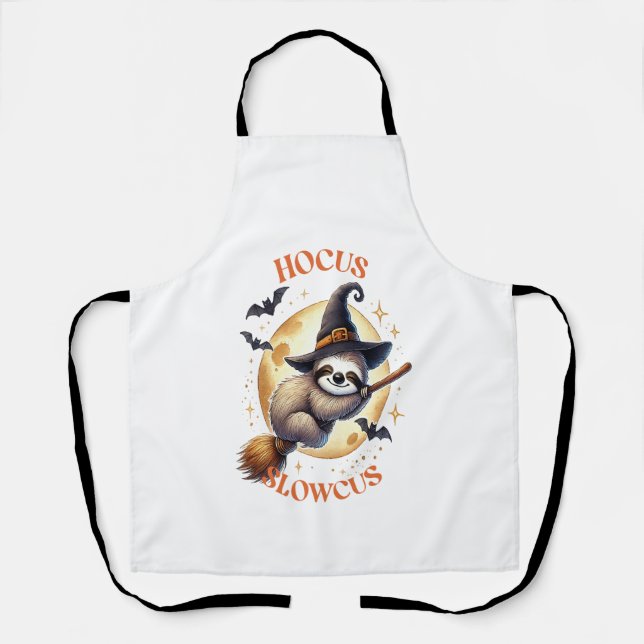Tablier Hocus Slowcus Witch Sloth (Recto)