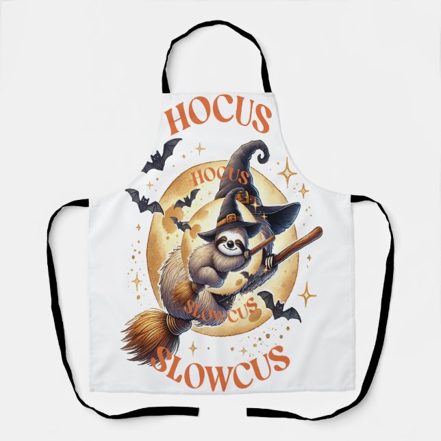 Tablier Hocus Slowcus Witch Sloth (Recto)