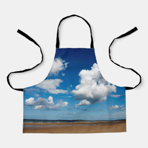 Tablier Holkham Beach Norfolk Angleterre Poster Carré Wall