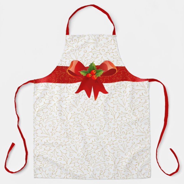 Tablier Holly Jolly Christmas (Recto)