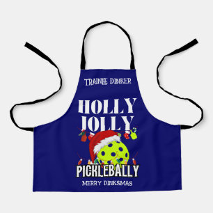 Tablier HOLLY JOLLY PICKLEBALLY Noël