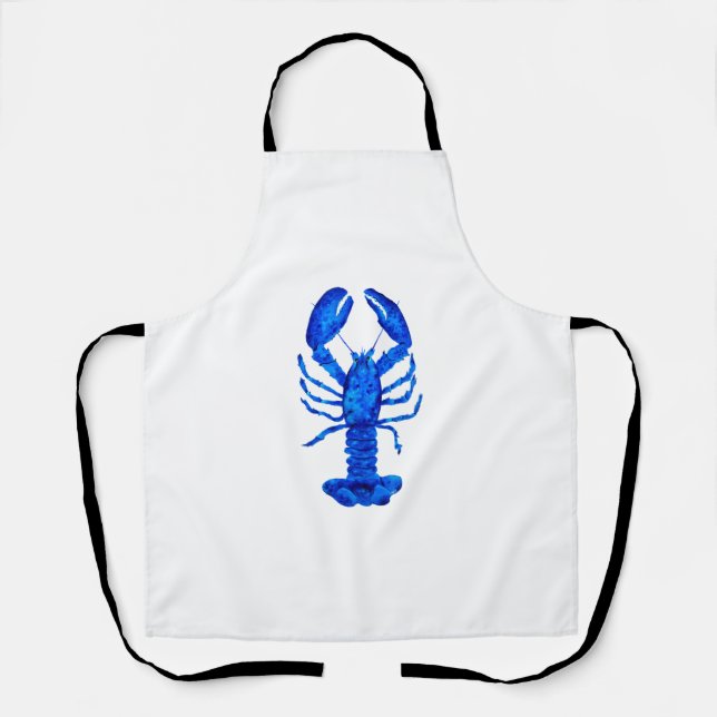 Tablier Homard bleu (Recto)