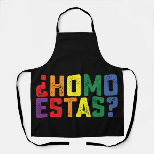 Tablier Homo Estas Espagnol Mexicain Drôle Gay Fierté LGBT