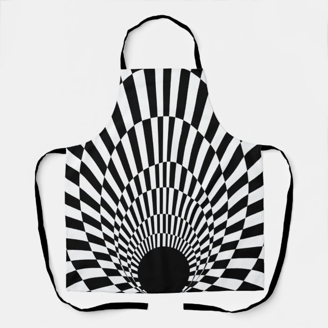 Tablier Horizon événement trou noir 3d (Recto)