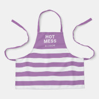 Hot Mess Drôle Dire Purple Personnalisé Enfants