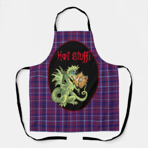 Tablier Hot Stups! lil marshmellow dragon torréfié Apron