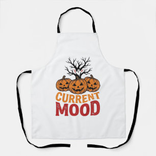Tablier Humeur actuelle Halloween Citrouille Conception de