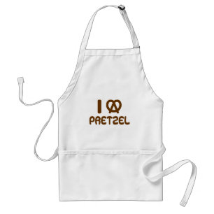 Tablier I Heart Pretzel