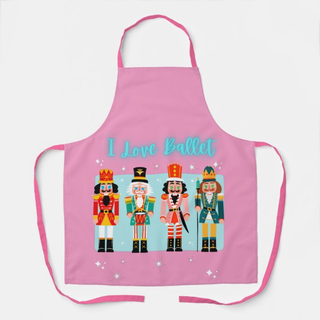 Tablier I Love Ballet    NutcrackersApron (Recto)