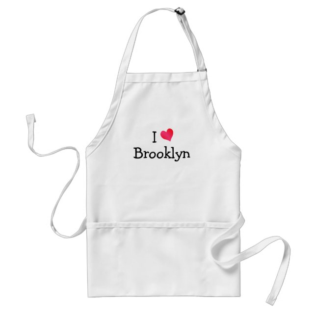 Tablier I Love Brooklyn (Devant)