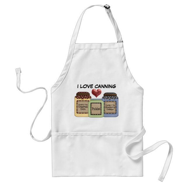 Tablier I Love Canning Apron (Devant)