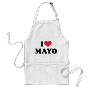 Tablier I Love Heart Mayo - Mayonnaise Lover