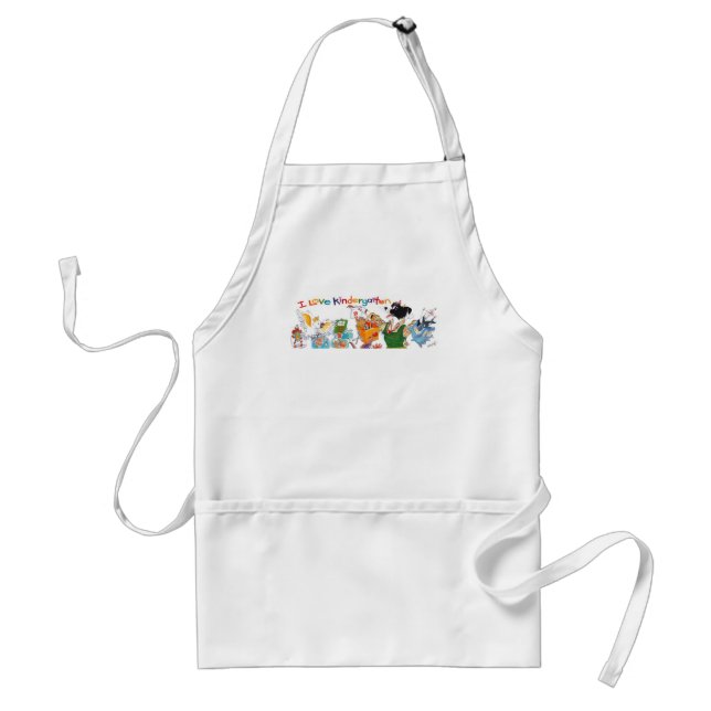 Tablier I Love Kindergarten Apron (Devant)