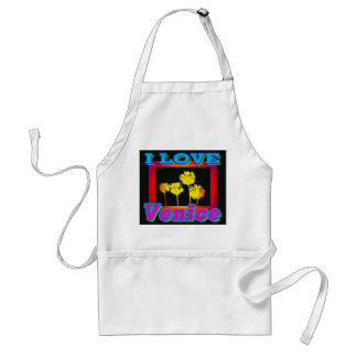 Tablier I LOVE Venice Palm Trees in the Box Apron