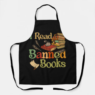 Tablier I Read Banned Books Week Librarian Freadom Reader