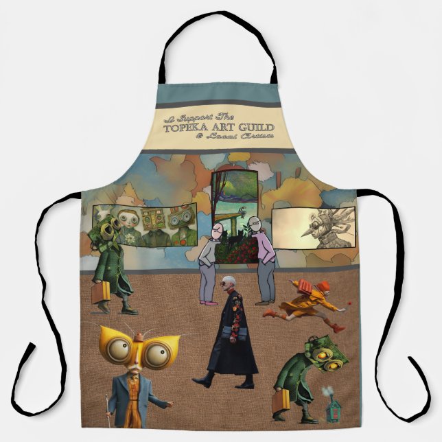 Tablier I support the Topeka Art Guild Apron (Recto)