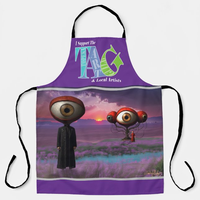 Tablier I support the Topeka Art Guild Design Apron (Recto)