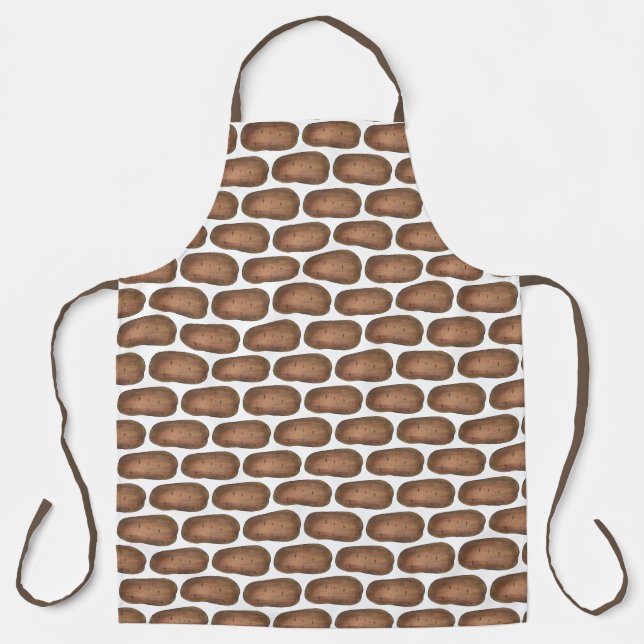 Tablier Idaho ID Potato Cuit Pommes de terre Spuds Foin (Recto)