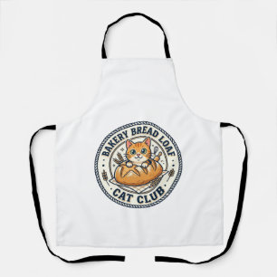 Tablier Idée Cadeau Boulangerie Pain Chaton Maman - Boulan