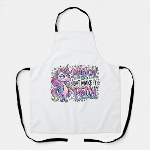 Tablier Idée de cadeau licorne magique mais faites-le avec
