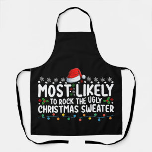 Tablier Il Est Probable Que Le Vilain Chandail De Noël Soi