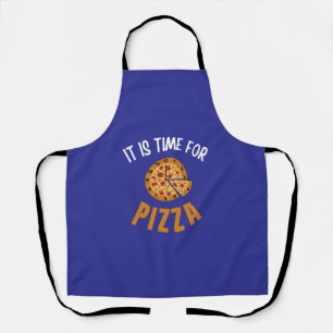 Tablier Il est temps de pizza