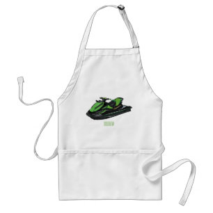 Tablier Illustration Jet ski