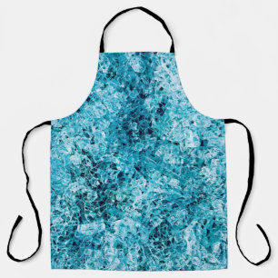 Tablier illustration turquoise
