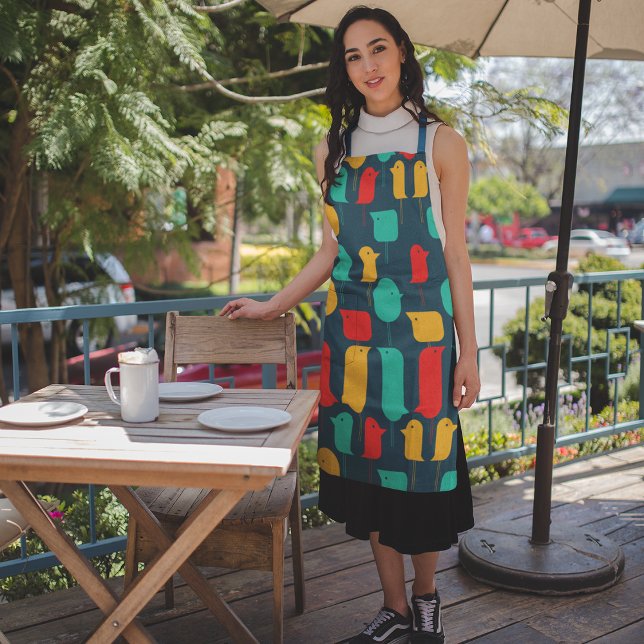 Tablier Illustrator Birds (Créateur téléchargé)