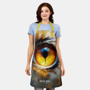 Tablier Imaginaire Tigre mou Oeil orange