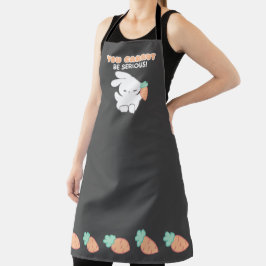 Tablier Impossible d'être sérieux Carrot Edition - Bunny P