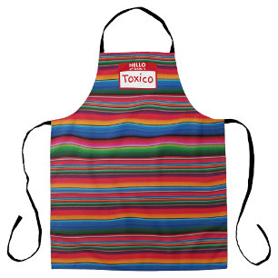 Tablier Impression sarape mexicaine Toxico